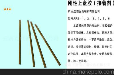 光学产品用胶粘系列 刚性上盘胶RRJ-1至RRJ-6全解析及配套设备指南